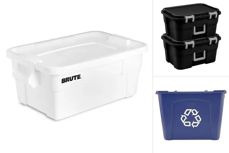 Detailed view of Best 14-Gallon Containers