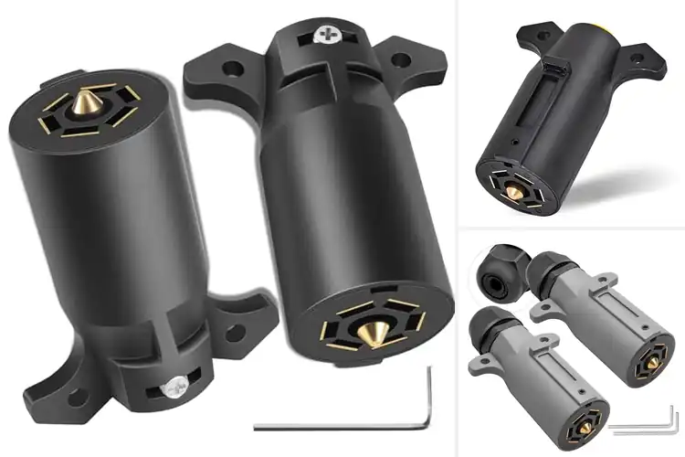 Detailed view of Best 7-Way Trailer Plugs for Safe and Hassle-Free Towing
