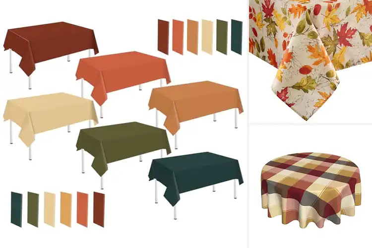Detailed view of Best Autumn Table Covers