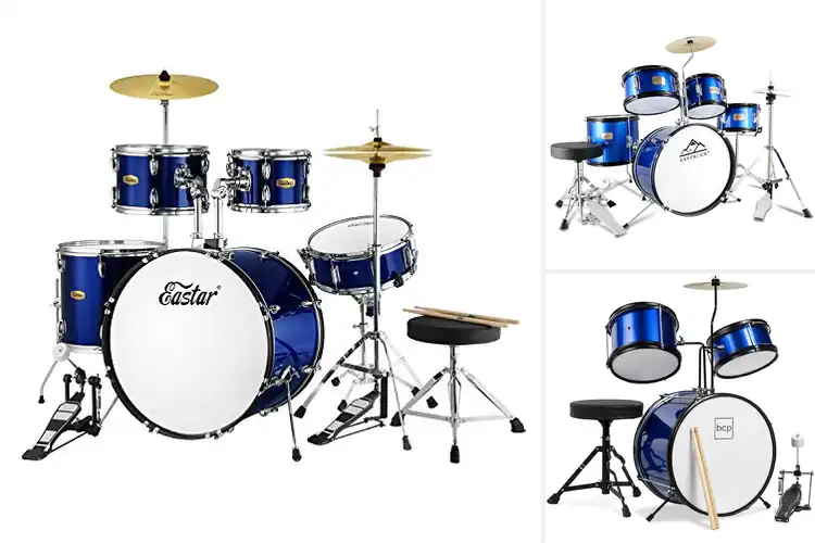 Detailed view of Best Blue Drums: 9 Stunning Sets for Vibrant Sound & Style