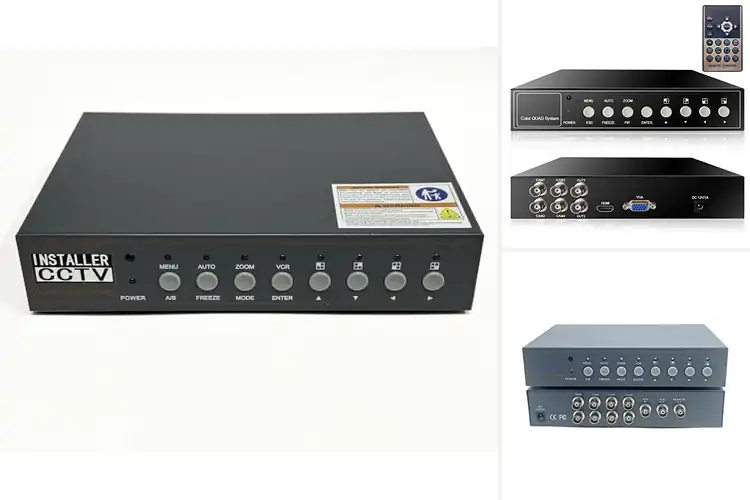 Detailed view of Best BNC Video Multiplexers for Clear, Secure Viewing