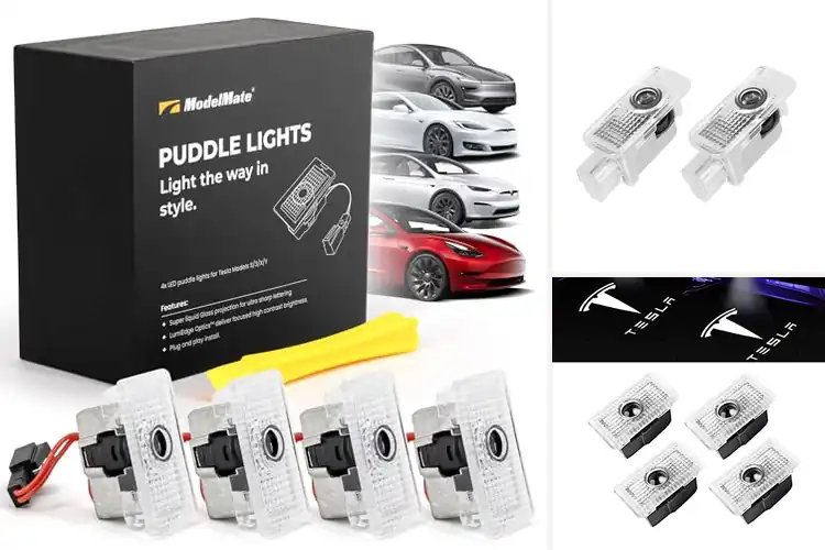 Detailed view of Best Car Door Light Projections