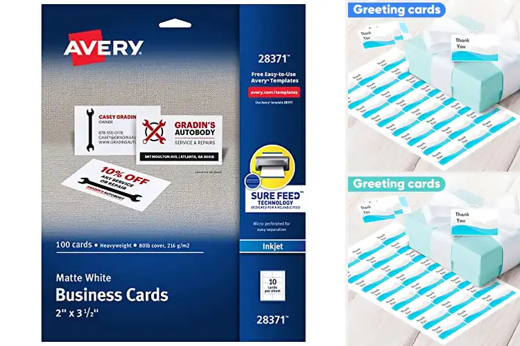 Detailed view of Best Cardstock for Business Cards