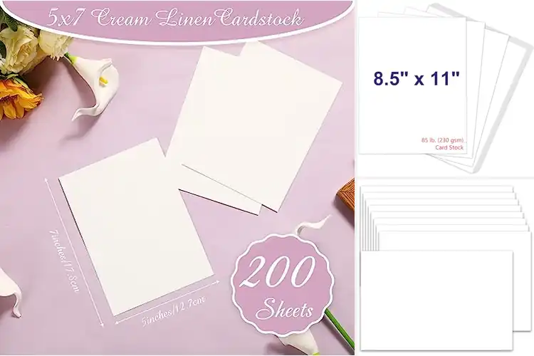 Detailed view of Best Cardstock for Wedding Invitations