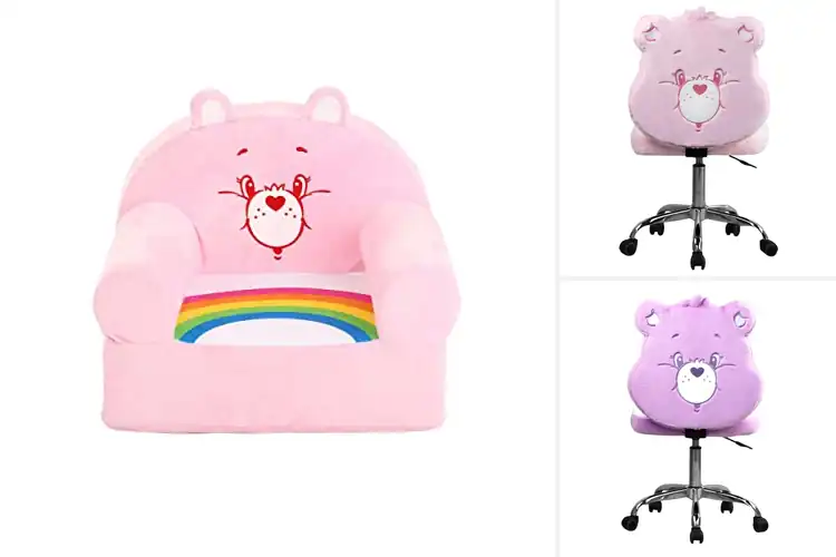 Detailed view of Best Care Bear Chairs: 5 Adorable, Cozy Picks for All Ages