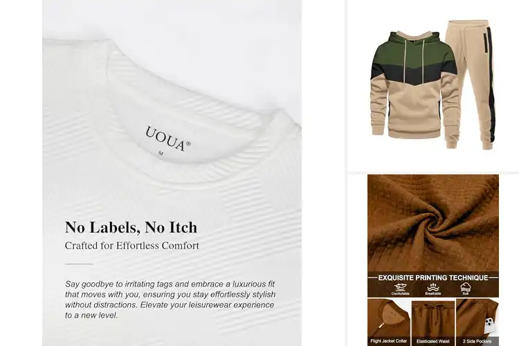Detailed view of Best Casual Sweat Suits