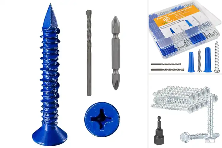 Detailed view of Best Concrete Screw Anchors