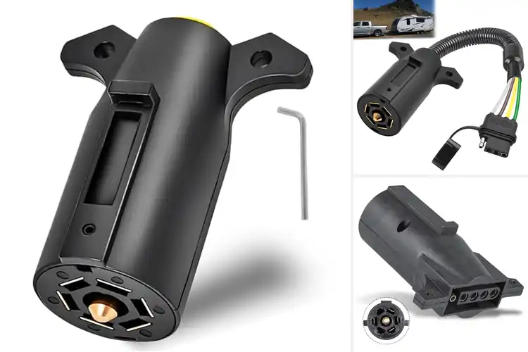 Detailed view of Best Conductivity 7 Prong Blade Connector
