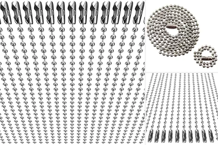 Detailed view of Best Dog Tag Chains for Strong, Comfortable Everyday Wear