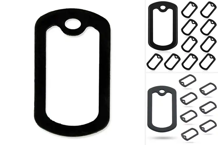 Detailed view of Best Dog Tag Silencers