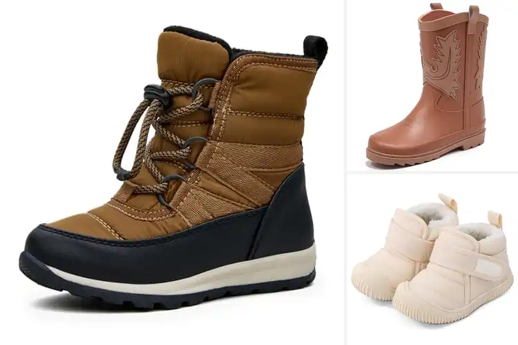 Detailed view of Best Easy On Off Toddler Boots