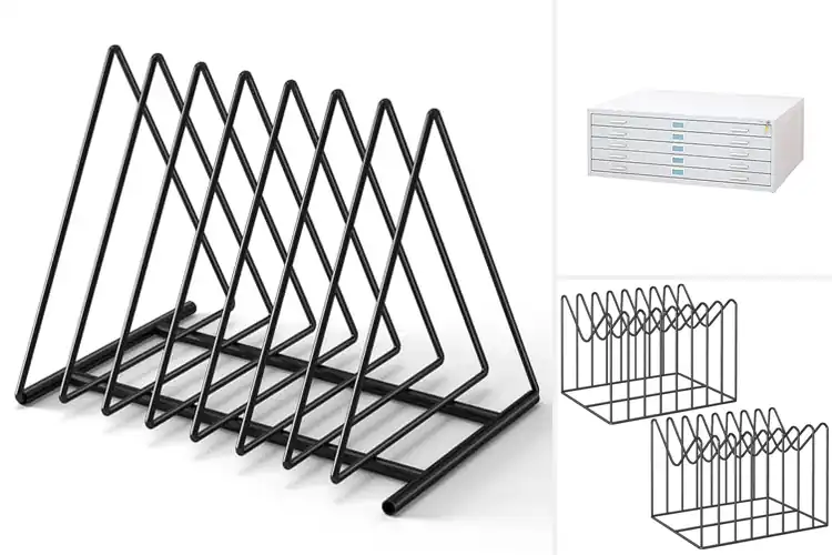 Detailed view of Best Flat File Stands: Save Space & Time with Top Picks