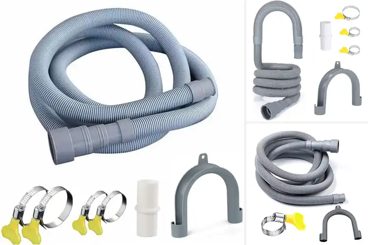 Detailed view of Best Flexible Washer Drain Hoses for Smooth Performance