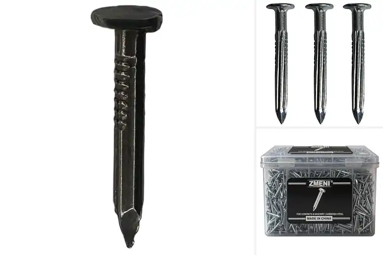 Detailed view of Best Fluted Concrete Masonry Nails