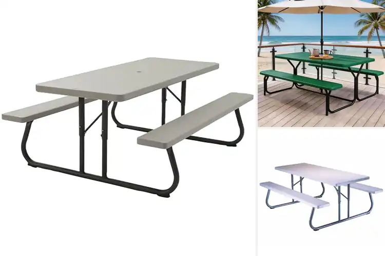 Detailed view of Best Heavy Duty Picnic Tables