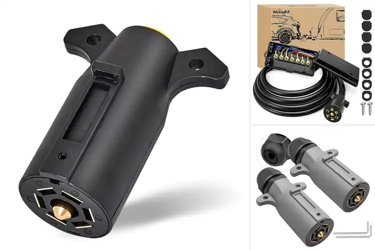 Detailed view of Best Heavy-Duty Trailer Plugs: Top Picks for Smooth Towing