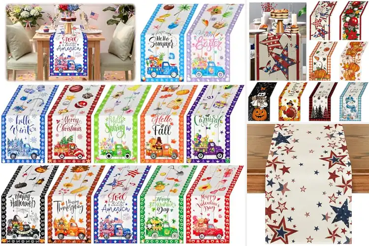 Detailed view of Best Holiday Table Runners