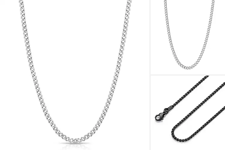 Detailed view of Best Hypoallergenic Men’s Chains