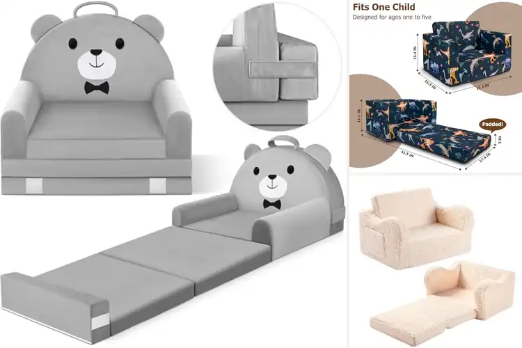 Detailed view of Best Kids Couch Chairs: Cozy & Fun Picks for Little Ones
