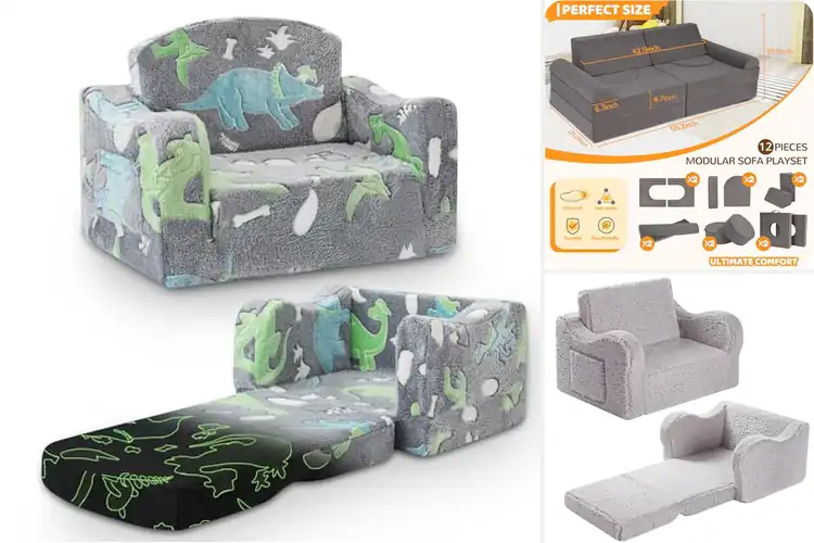 Detailed view of Best Kids Sofas: Cozy, Safe & Creative Relaxation Spots