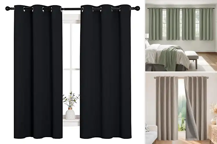 Detailed view of Best Light Blocking Curtains