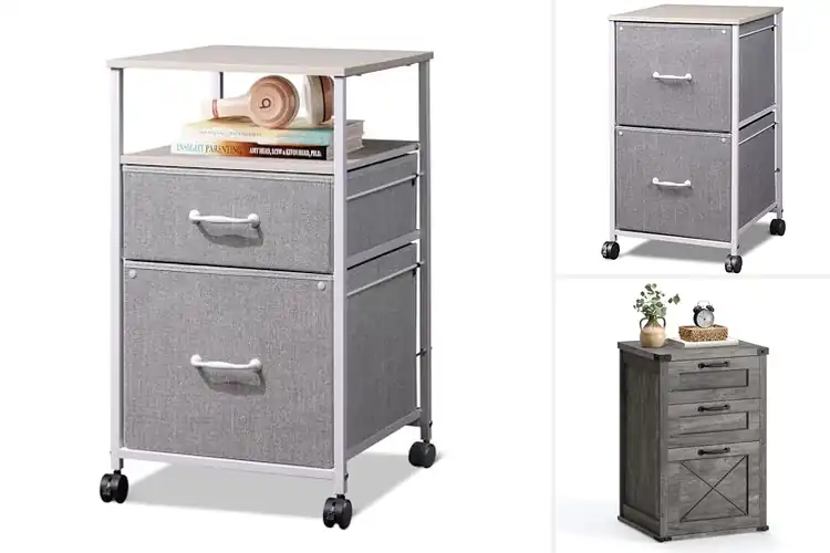 Detailed view of Best Light Gray File Stands