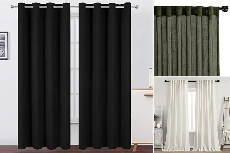 Detailed view of Best Long Curtains: Elevate Your Space with Style & Function
