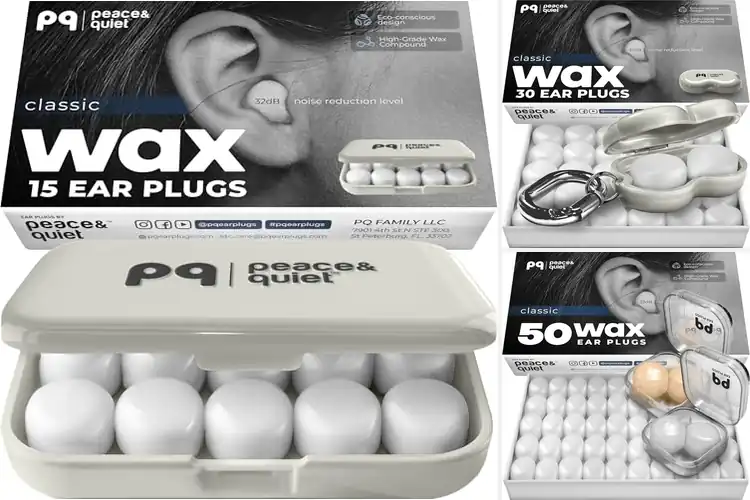 Detailed view of Best Long Lasting Silicone Wax Ear Plugs