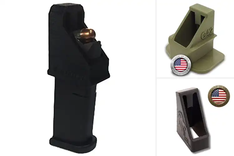 Detailed view of Best Magazine Loaders for Glock 42: Load Faster, Shoot More