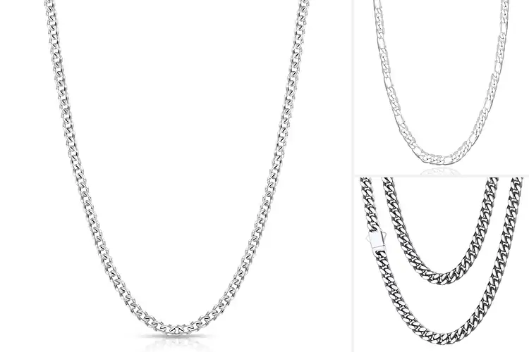 Detailed view of Best Men’s Hypoallergenic Chains