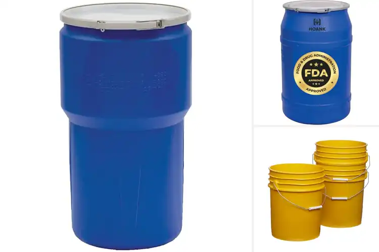 Detailed view of Best Open Head Containers