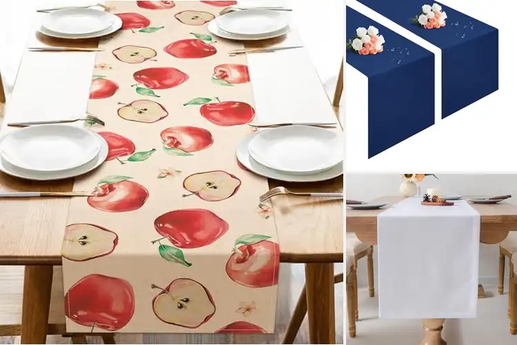 Detailed view of Best Polyester Table Scarves