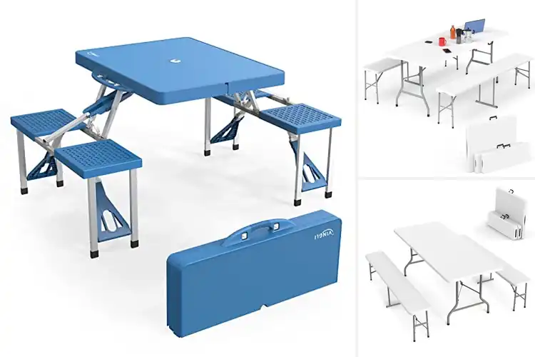 Detailed view of Best Portable Picnic Tables