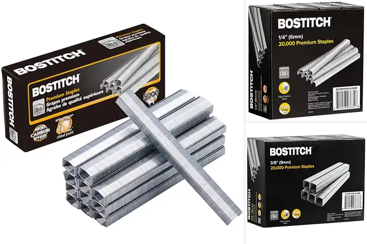 Detailed view of Best Power Crown Staples