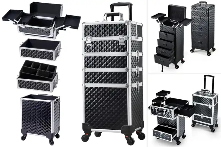 Detailed view of Best Rolling Makeup Cases