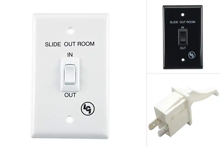 Detailed view of Best RV Interior Switch Assemblies