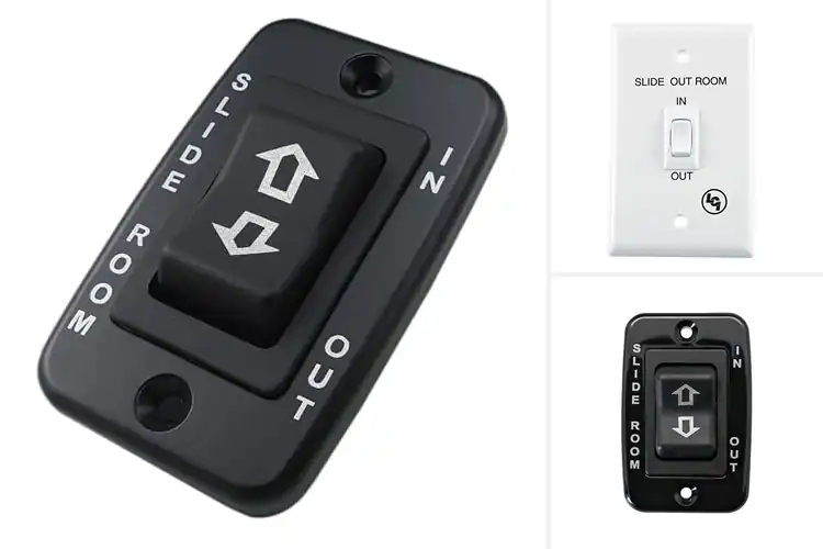 Detailed view of Best RV Slide Out System Switches