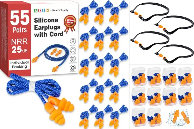 Detailed view of Best Silicone Earplugs For Hearing Protection