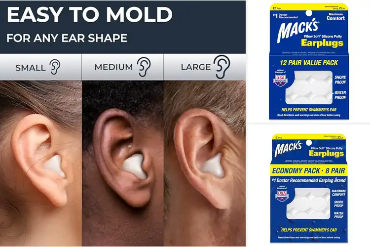 Detailed view of Best Silicone Gel Ear Plugs For Comfort
