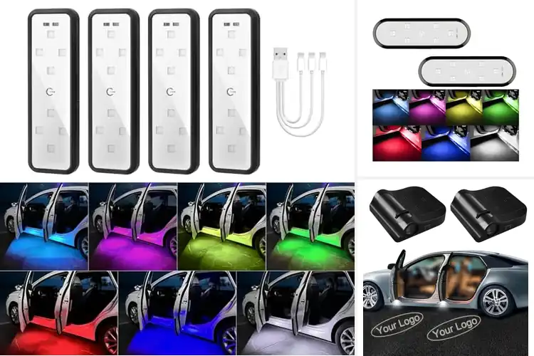 Detailed view of Best Smart Sensor Car Door Projectors