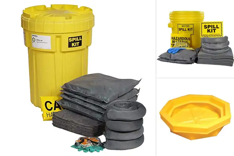 Detailed view of Best Spill Control Drums: Keep Your Workspace Safe & Clean