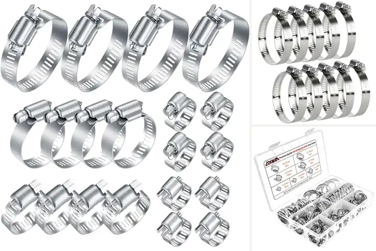 Detailed view of Best Stainless Steel Clamp Hoses