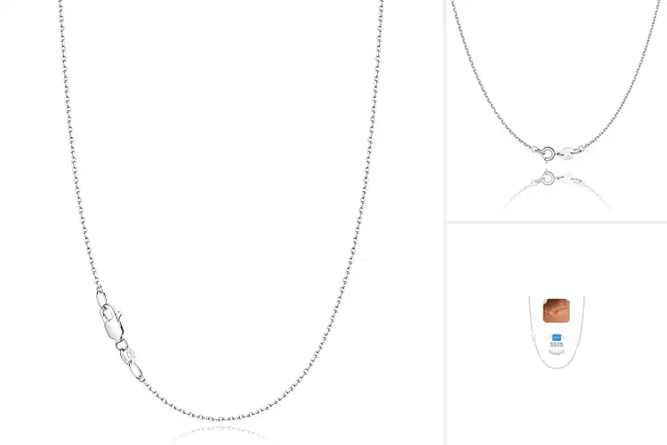 Detailed view of Best Sterling Silver Chains: Top Styles Worth Wearing