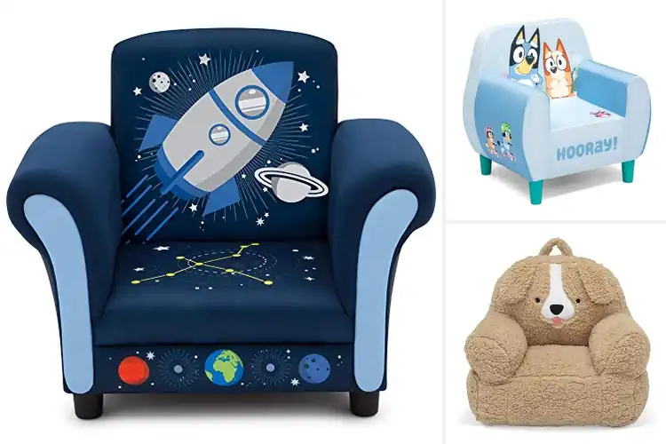 Detailed view of Best Themed Kids Armchairs: Fun Designs Kids Love