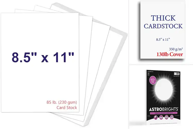 Detailed view of Best Thick Cardstock Paper