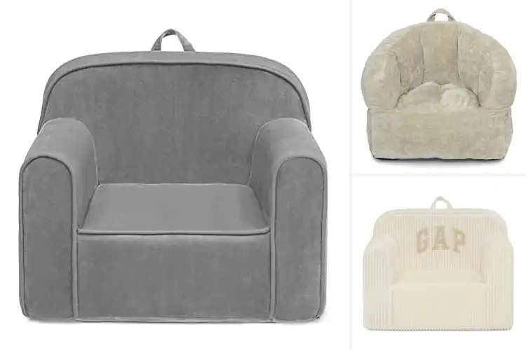 Detailed view of Best Velour Kids Chairs