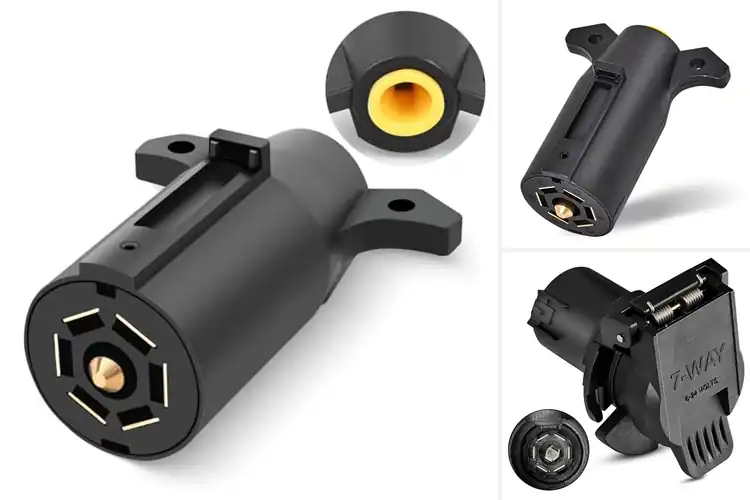 Detailed view of Best Versatile 7 Way RV Tow Plug