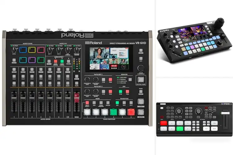 Detailed view of Best Video Mixers for 4K Live Streaming & Pro Results