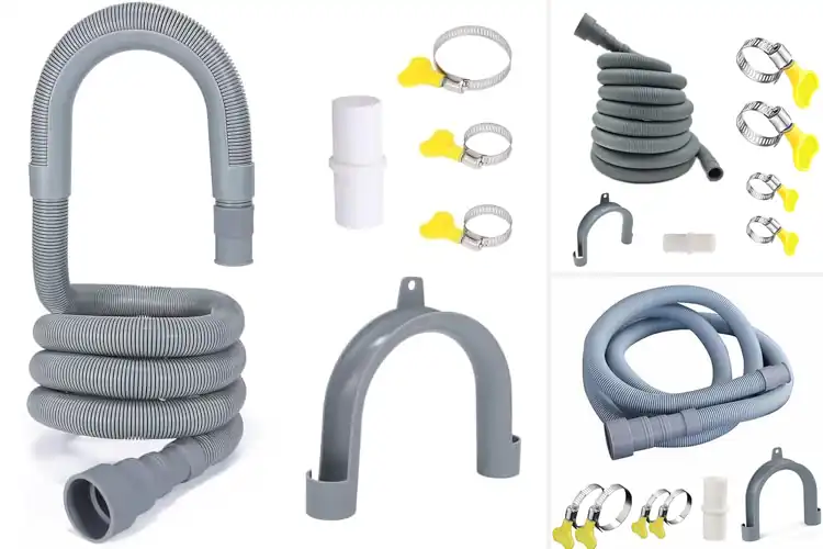 Detailed view of Best Washing Machine Drain Hoses for Smooth, Clean Laundry