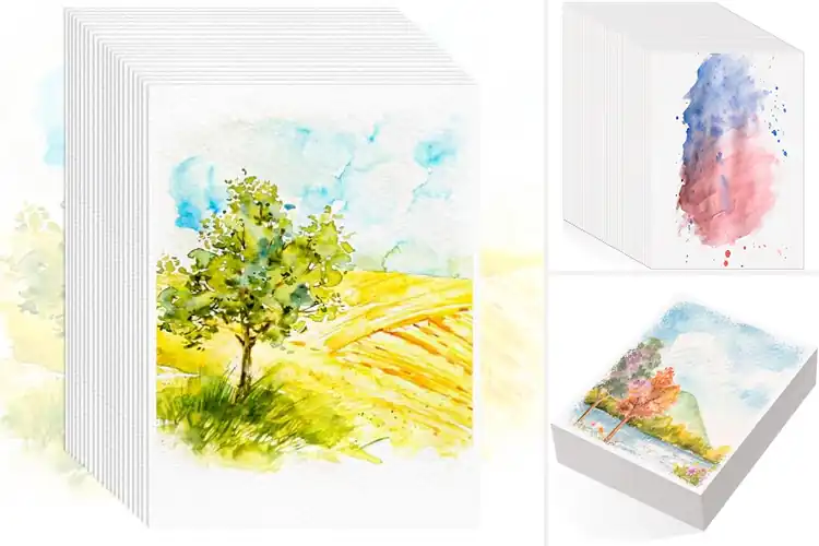 Detailed view of Best Watercolor Paper Cardstock